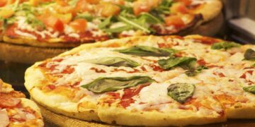 Recipe for homemade Pizza 4 Cheeses