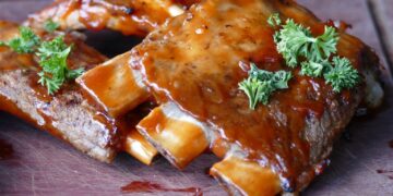 Barbecue Ribs Recipe, American Recipe for authentic BBQ Ribs