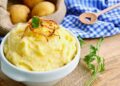 Creamy Mashed Potatoes Recipe. Thanksgiving Garnish