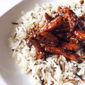 Teriyaki Chicken with Rice Recipe, An original typical Asian reacipe