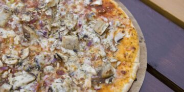 Vegetarian Mushroom Pizza Recipe