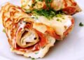 Smoked Salmon and Cheese Crepes Recipe