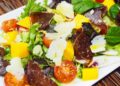 Mango and jerky salad recipe