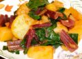 Sautéed Swiss chard with potatoes