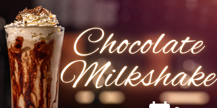 Celebrate Chocolate Milkshake Day, every September 12th.