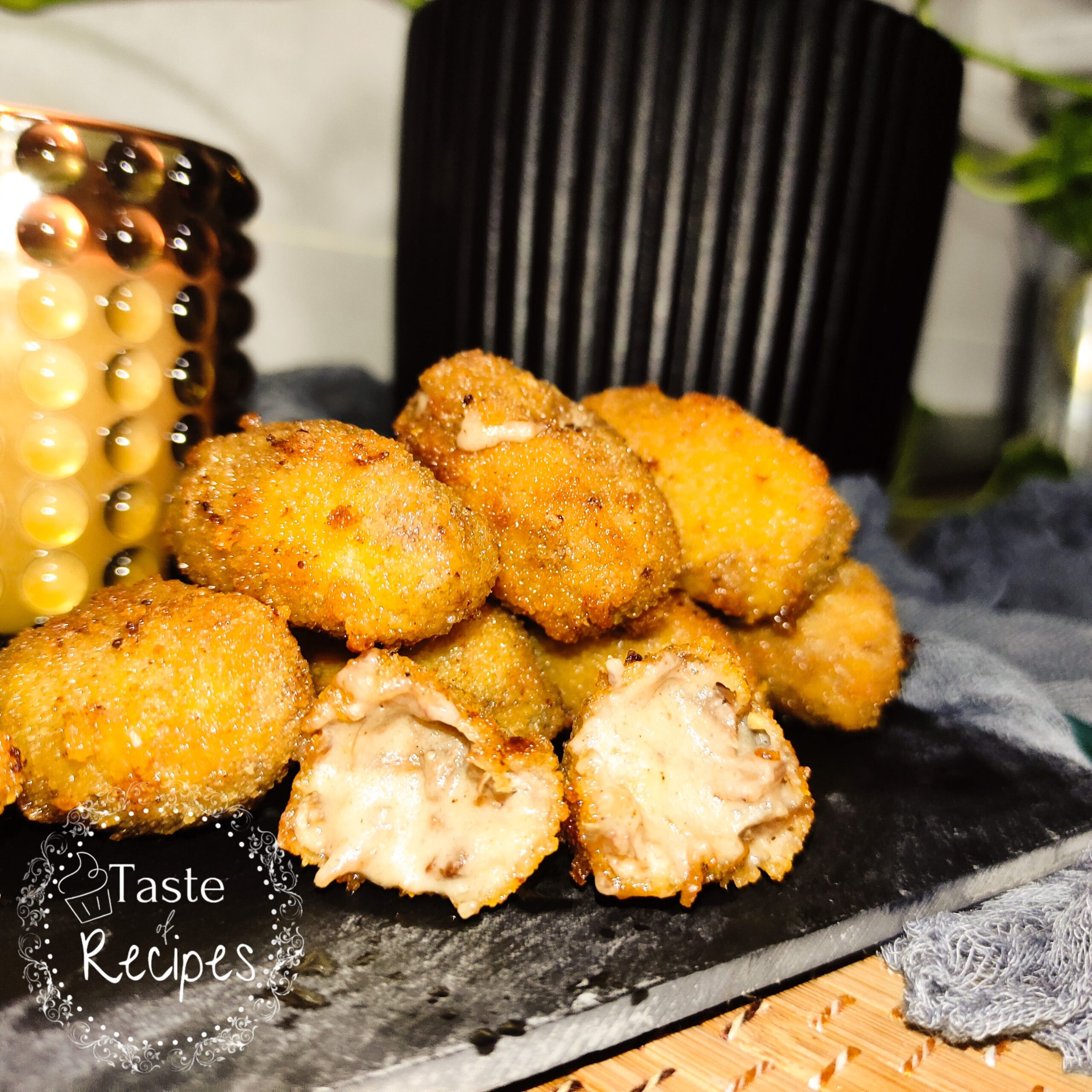 Oxtail croquettes, a haute cuisine recipe within everyone's reach.