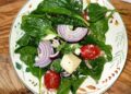 Spinach, Apple and Roquefort Salad Recipe