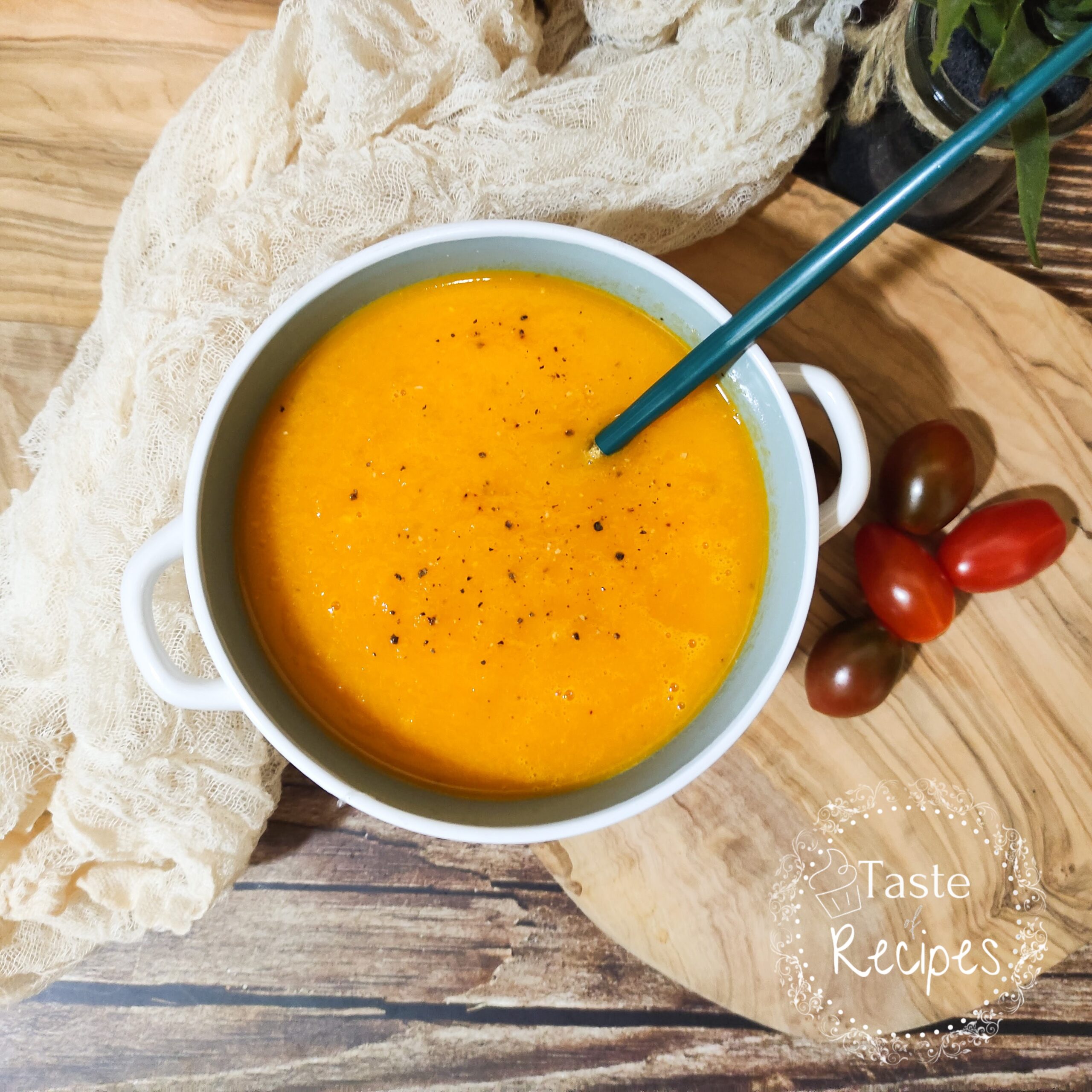 Tomato soup recipe, a humble and traditional recipe.