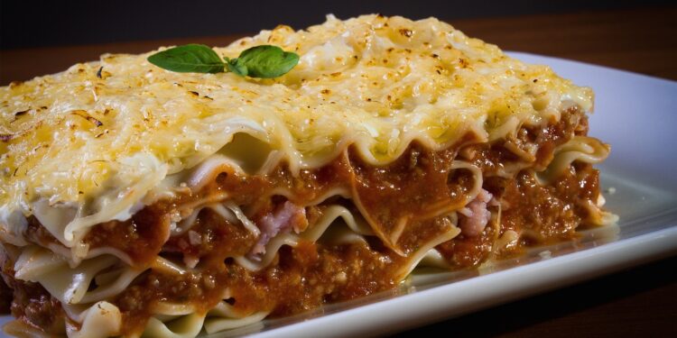 Homemade Lasagna Bolognese Recipe