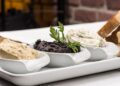Tapenade with Basil and Garlic Oil, an appetizer ready in a few minutes.