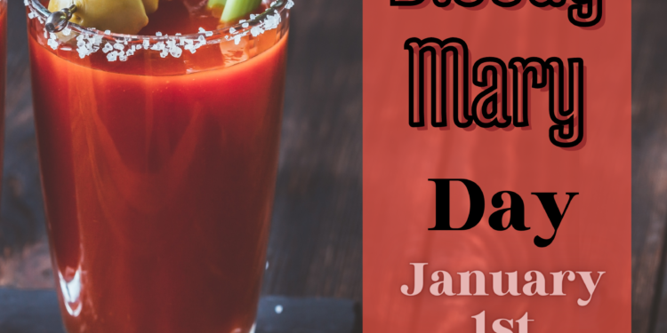 Celebrate Bloody Mary Day and start the year with this anti-hangover cocktail