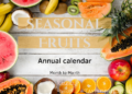 Seasonal Fruits, Know the fruits that are in their optimum season month by month with this annual calendar.