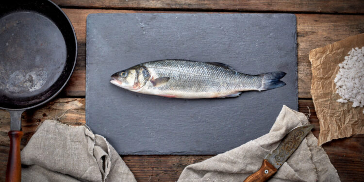 Baked Salt Sea Bass Recipe