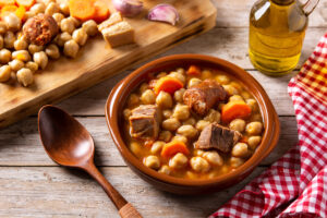 Madrid stew recipe in an express cooker
