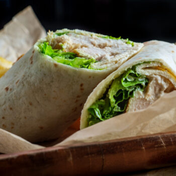 Chicken and Chard Wraps Recipe