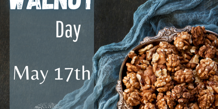 Celebrate Nut Day, a magnificent nut, every May 17th.