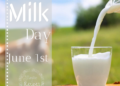 Celebrate, every June 1st, the World Milk Day, a staple food in our diet.