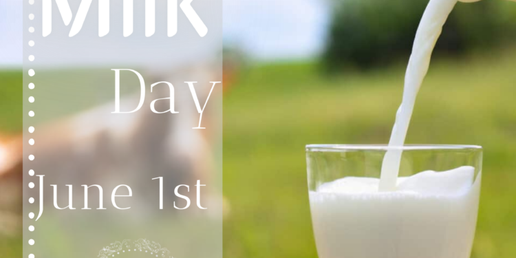Celebrate, every June 1st, the World Milk Day, a staple food in our diet.