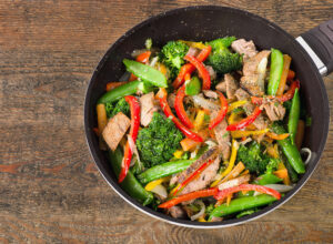 Vegetable and Beef Sauteed Recipe, a very healthy dish that can be prepared in minutes.