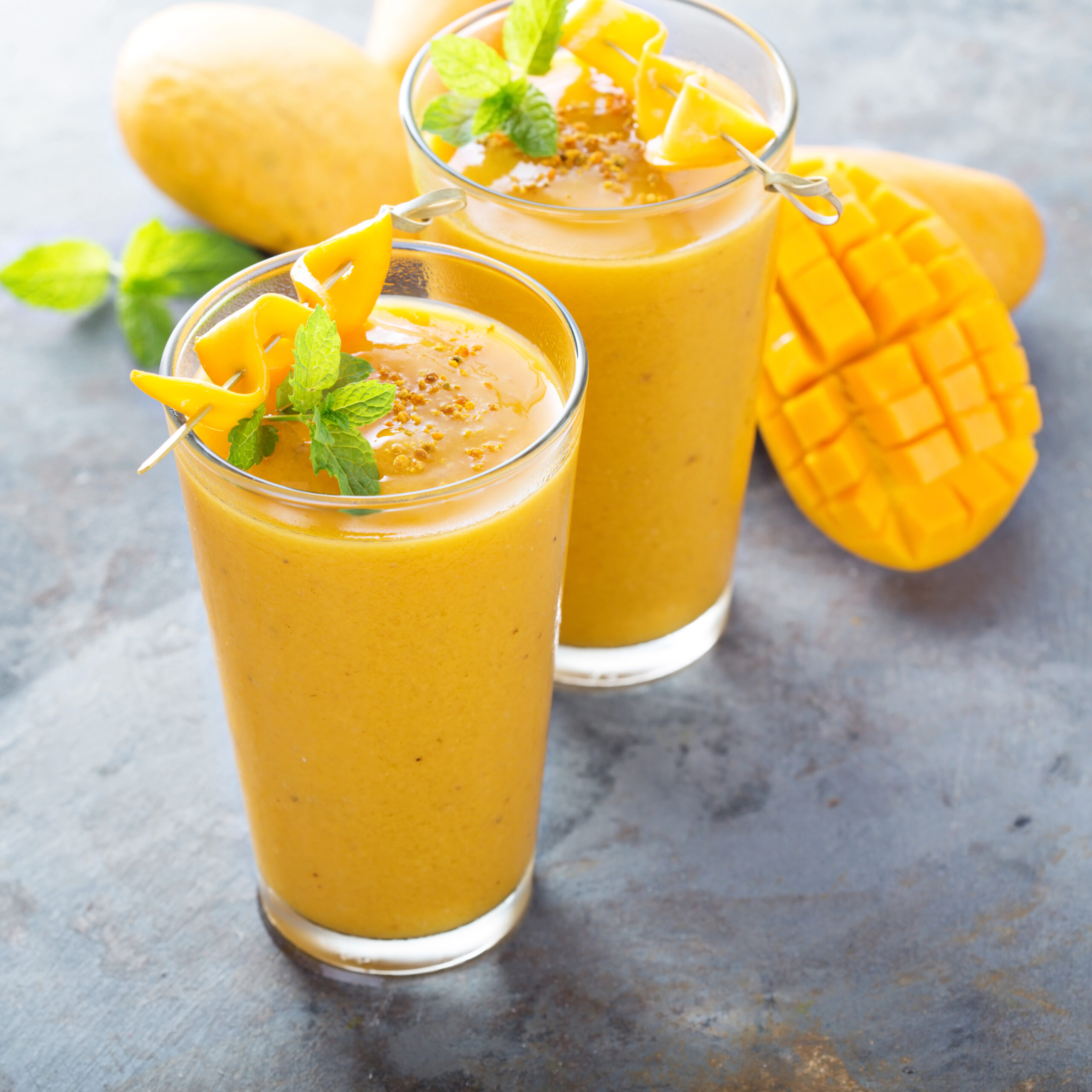 Mango Banana Smoothie Recipe, a healthy and very refreshing drink