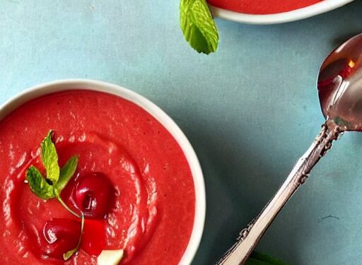 Cherry Gazpacho Recipe